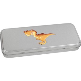 Azeeda 'Goofy Dinosaur' Metal Hinged Stationery Tin/Storage Box (TT00090043)