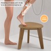 Domax Beautiful Bamboo Shower Bench for Inside Shower - 12