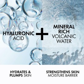 VICHY Mineral 89 Fortifying & Hydrating Daily Skin Booster, Pure Hyaluronic Acid Serum For Face, Plumps & Hydrates, Repairs Skin Barrier, Lightweight Moisturizing Gel, Fragrance Free & Oil-Free