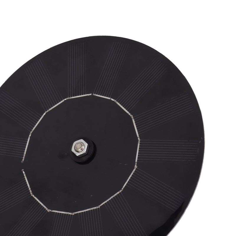 Solar Panel 10W 5V Efficient Conversion Waterproof Round Shape for