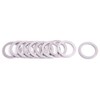Aeroflow Aluminium Crush Washers -4AN 11mm (7/16 Inch) I.D 10