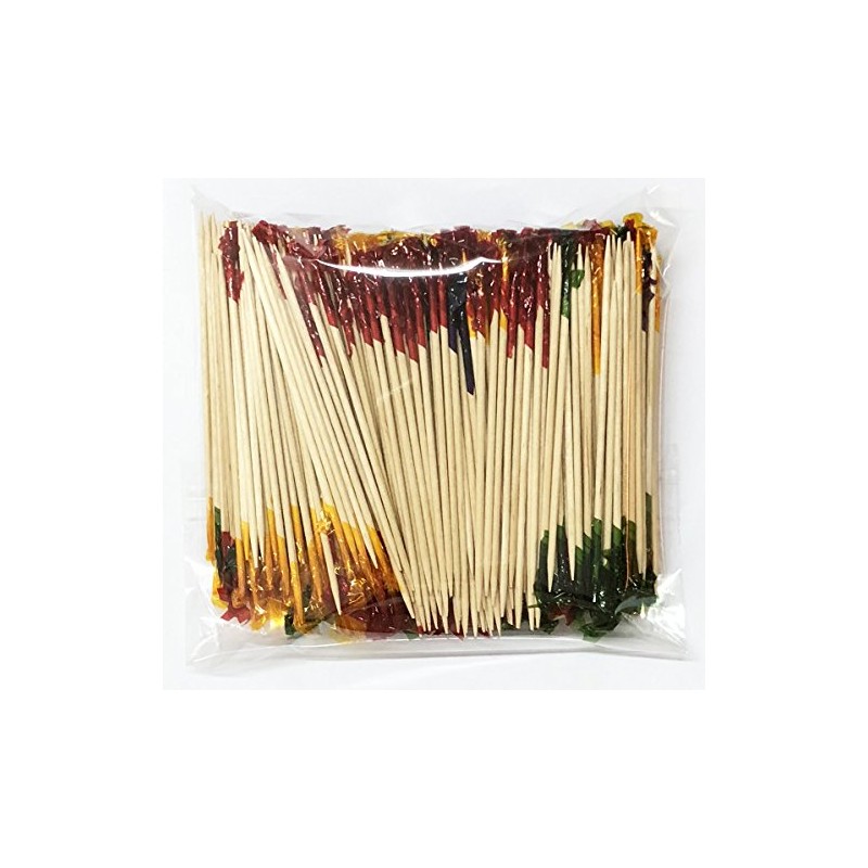 AILEXI 500 Counts Sandwich Frill Picks AILEXI Cocktail Sticks Fruit