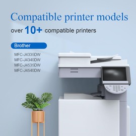 LC426 LC 426 Cartridges Compatible with Brother LC426 LC 426 LC-426VAL Printer Cartridges for Brother MFC-J4340DW, MFC-J4540DW, MFC-J4540DWXL (Pack of 4)