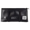 Black Vinyl Visor Document Holder Pouch, 12" x 6" -