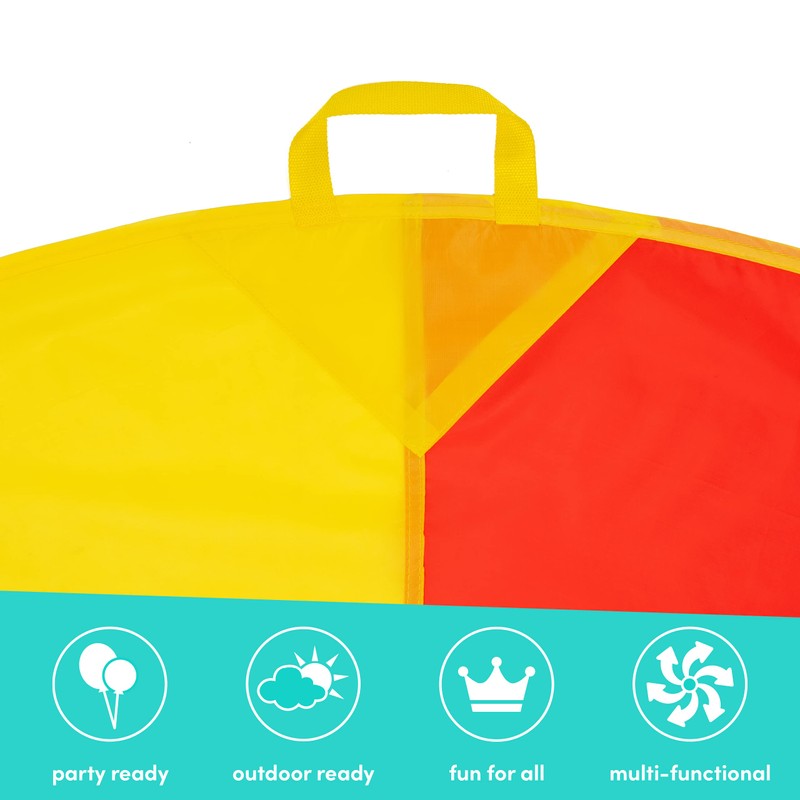 The Twiddlers - 12ft Parachute Play Tent Kids Game with