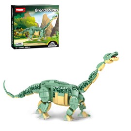 WOMA Dinosaur Building Blocks Set, Brachiosaurus Dino World Park Building Bricks Educational Toy for Boys (589PCS), Jurassic Park Building Toy for Adult and Kids Age 6+, Joint Can Move Flexibly