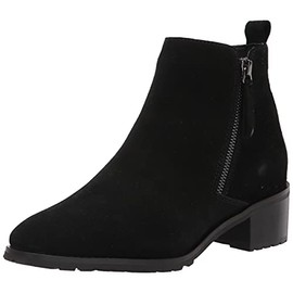 Blondo womens, Samara Ankle Boot, Black Leather, 8