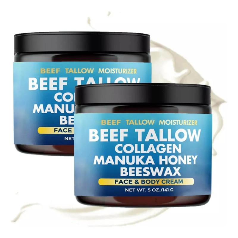 Fb Colágeno De Sebo De Res, Miel De Manuka, Cera