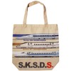 Daiwa Toy Bag, White, 14.0 inches (35.5 cm), Tote Bag,