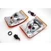 Headlight Bezel and Turn Signals - Compatible with International 4900