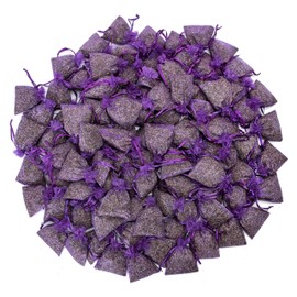 Lavande Sur Terre Bag of 100 Sachets Dried Lavender Flower Lavender Sachets for Drawers and Closets, LV-B-4