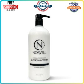 Norvell Pro Blending DHA Barrier Cream For Spray Tanning, 32 Fl. Oz.