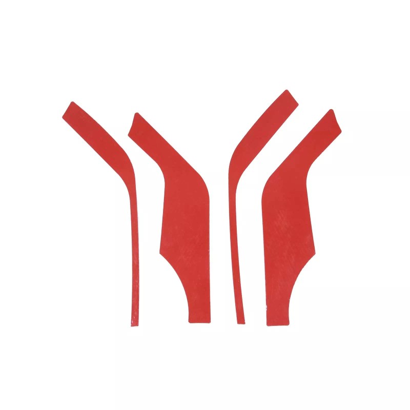 autopart2021 Red Carbon Fiber Instrument Dashboard Side Panel Trim For