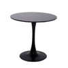 Forsho 32" Small Round Dining Table/Tulip Table, Mid Century Modern
