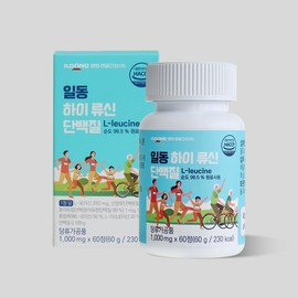 Ildong Life &amp; Health [Onsale] Ildong High Leucine Premium High-content Protein 1000mg x 60 tablets / 일동생활건강 [온세일]일동 하이 류신 프리미엄 고함량 단백질 1000mg x 60정
