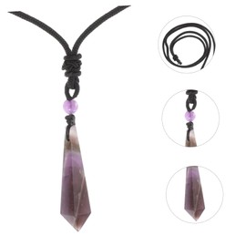 Baluue 4pcs Luxury Crystal Pendant Necklace Sturdy for Decor Fashion Accessory