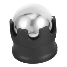 Kisangel Cold Massage Roller Ball Handheld Massager Stainless Steel Massager Ball Heat Cold