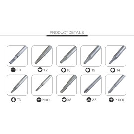 BEST For MacBook Air Retina Pro Repair Tool Pentalobe 1.2 P5 Y2.5,T5,T6 Screwdriver