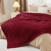 Bedsure Bedsure Deep Red Blanket for Couch - GentleSoft Cozy