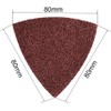 MACHSWON Triangular Sanding Paper,Triangle Oscillating Multi Tool,Hook and Loop Sanding