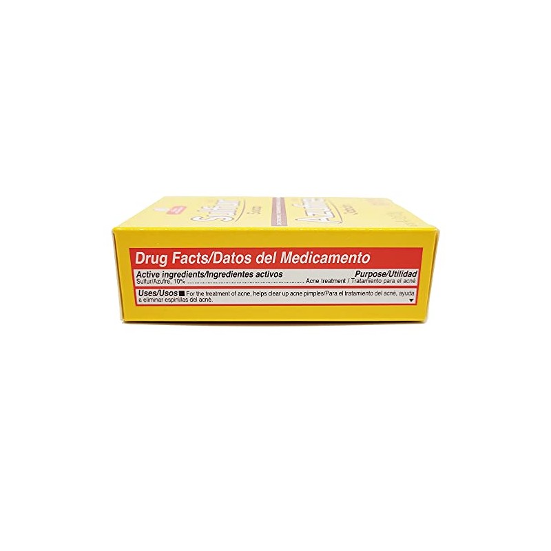 Grisi Sulfur Soap with Lanolin for Acne - 2 Pack
