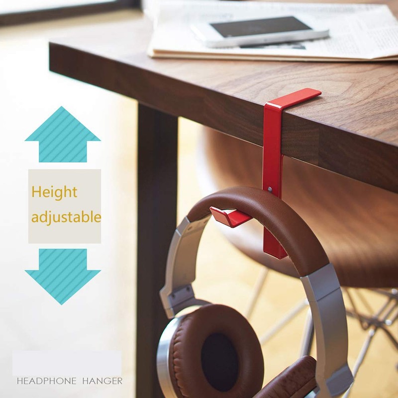 OneCut Headphone Hanger & Bag Hook, Universal Aluminum Metal Headphone