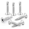 160pcs 4.2x32 mm Self Tapping Screws Self Drilling Screws Countersunk