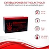 KT-1280 12V 8Ah Real Capacity 8.0 Amp 20Hrs Battery SLA