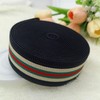 JESEP YONG 1 1/2 inch Striped Elastic Band for Sewing