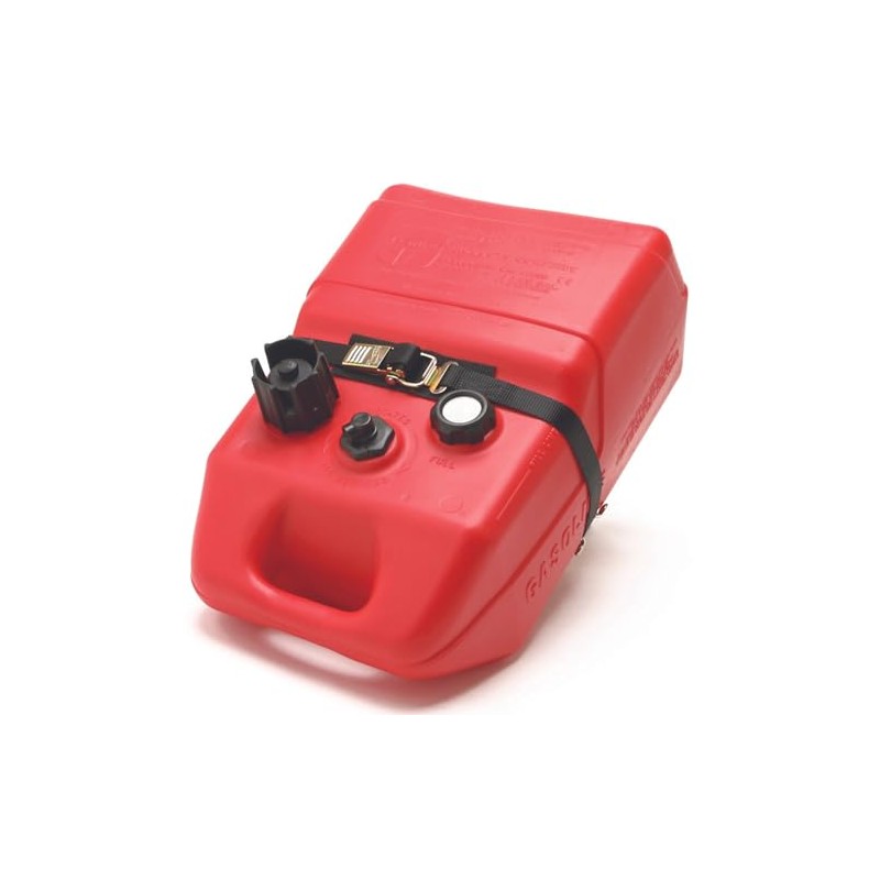 BoatBuckle Kwik-Lok Gas Tank Battery Box with Tie-Down Strap, 1-Inch