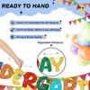 Fulmoon First Day of Kindergarten Banner Glitter Back to School