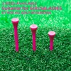 MYKUJA Bamboo Professional Golf Tees Pink, 100Pcs Golf Tees 2