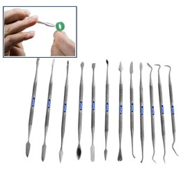 Waymil Wax Carving Tool Set 12 Pcs 6-1/2" Jewelry Carver Casting Shape Sculpting Dental