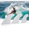 Tri Fin Thruster Set Nylon Plastic Surfboard Fins FCS Fins