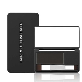 Root Cover Up Black Hairline Powder - Hide Grey Roots & Bald Spots Easily - Hair Fibers for Thinning Hair - 6.5g