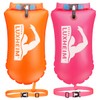 2 Pack Swim Buoy Tow Floats for Open Water Swimming
