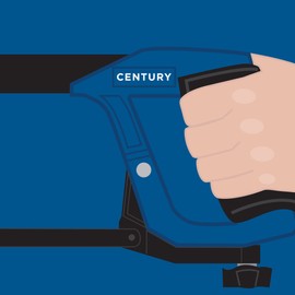 Century Drill & Tool 04920 Professional Hacksaw Frame, 12"