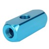 Beduan 1/4" 2 Way 5 Port Aluminum Air Hose Inline