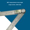 Digital Angle Ruler 0 to 200mm 360 Degree Electronic Protractor