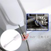 Handset Curl Cord Telephone Handset Cord White 30cm 4P4C RJ9