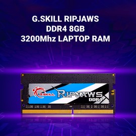 G.Skill Ripjaws F4-3200C22S-8GRS memory module 8 GB 1 x 8 GB DDR4 3200 MHz