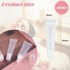 40Packs 15ML Empty Lip Gloss Tubes Clear Squeeze Lip Containers