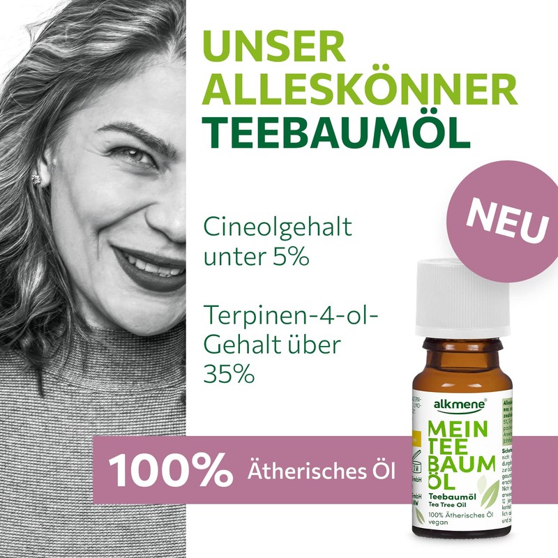 alkmene My 100% Pure Tea Tree Oil 2 x 10