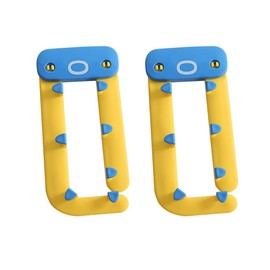 Yurika Triangle Corner Holder Drain Net Holder Drain Net Garbage Bag Holder Space Saving Foldable Disposable Easy Installation Many Uses Kitchen Storage Kitchen Sink Storage 2 Pieces 50 Nets - Yellow