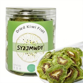 Natural Sun-Dried Kiwi Slices, 7oz (200g) - Unsweetened, Vegan & Non-GMO | Tart-Sweet Tropical Snack | No Added Sugar or Sulfites | Resealable Freshness Lock Box | Perfect for Trail Mix, Yogurt, Baking & Kids' Lunchboxes