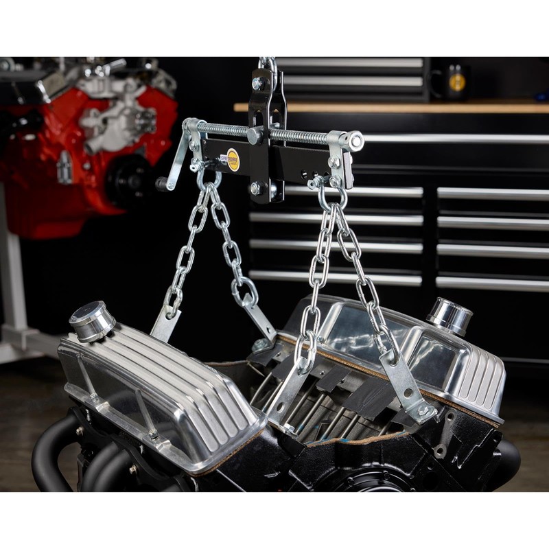 Adjustable Tilt Four-Point Chain Mount Engine Leveler, 1500 Lb.