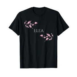 Elea name with blossom branches T-Shirt