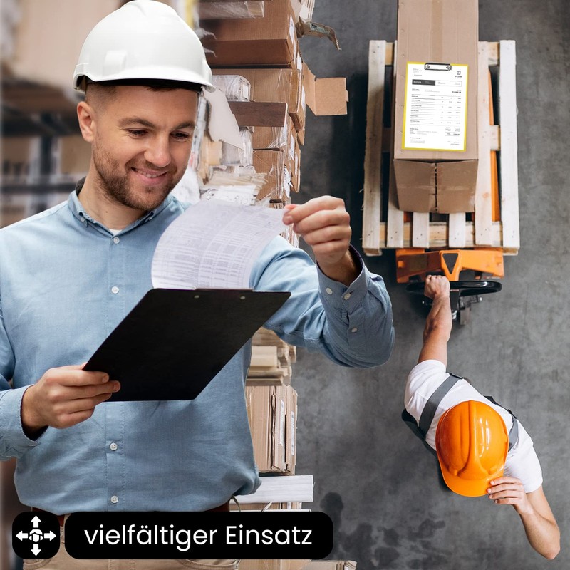 Netuno Clipboard A4 with Clip Red Writing Board Metal Clip