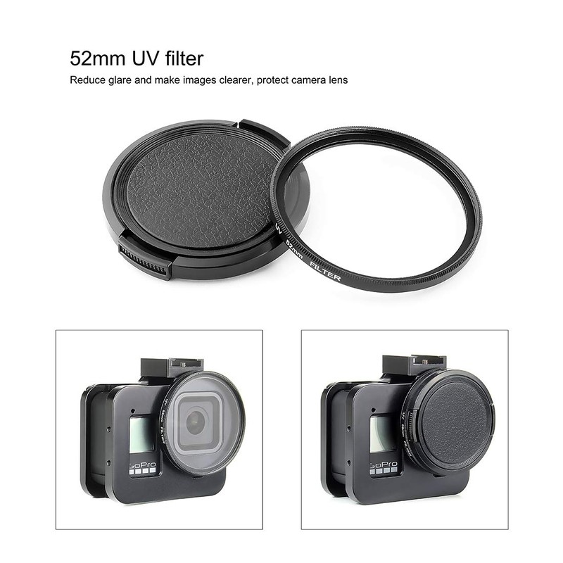 SOONSUN Aluminum Alloy Multi-Function Frame Mount Protective Housing Case with