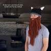 Winter Warm Pirate Horn Style Knitted Crochet Slouch Baggy Beret